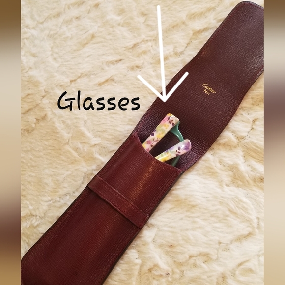 CARTIER Pouch  Case For Pens, Eyeglasses, Cigars, etc GREAT GIFT - Picture 4 of 13